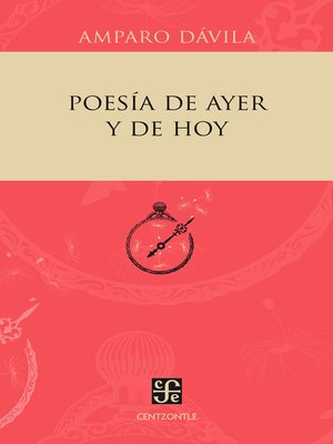 Poesía de ayer y de hoy - ebook